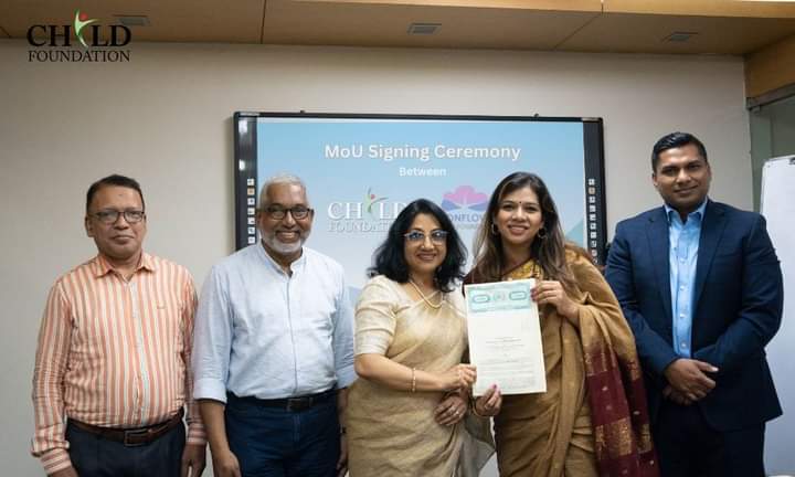 Memorandum of Understanding (MoU) with Child Foundation